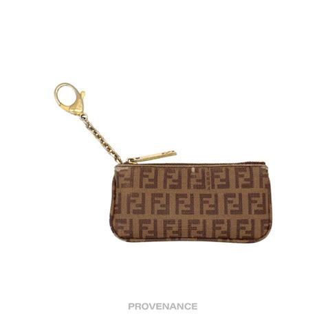 fendi key pouch replica|Fendi keychain resale.